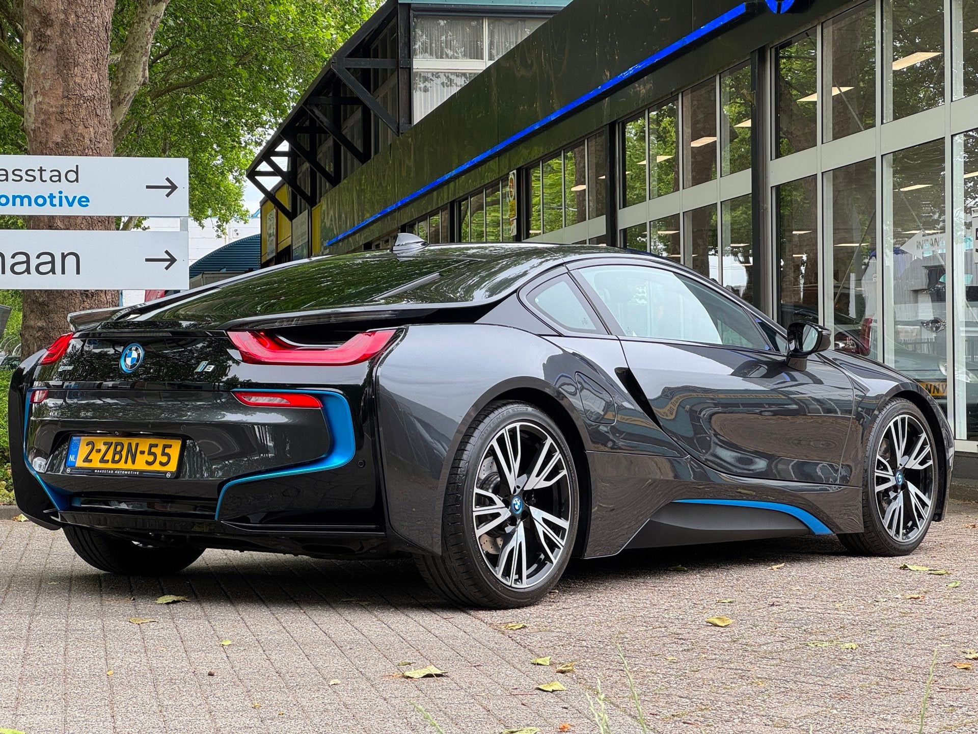 BMW I8 1.5 First Edition 96% SOH Plug-in Hybrid 3 NL auto La, Auto's, BMW, Automaat, Dealer onderhouden, Gebruikt, Euro 6