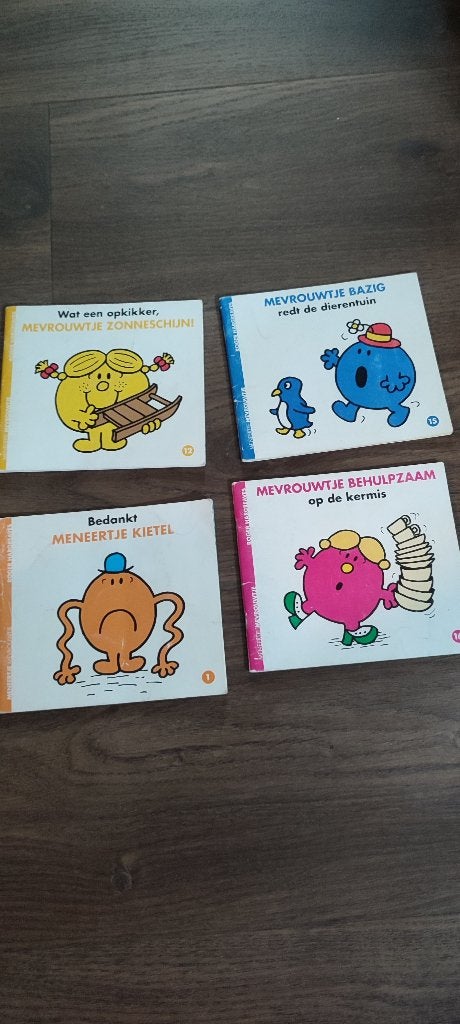 *Te Koop* 3x (Meneertje &) Mevrouwtje boekjes, Ophalen of Verzenden, Gelezen, Emté, Sprookjes