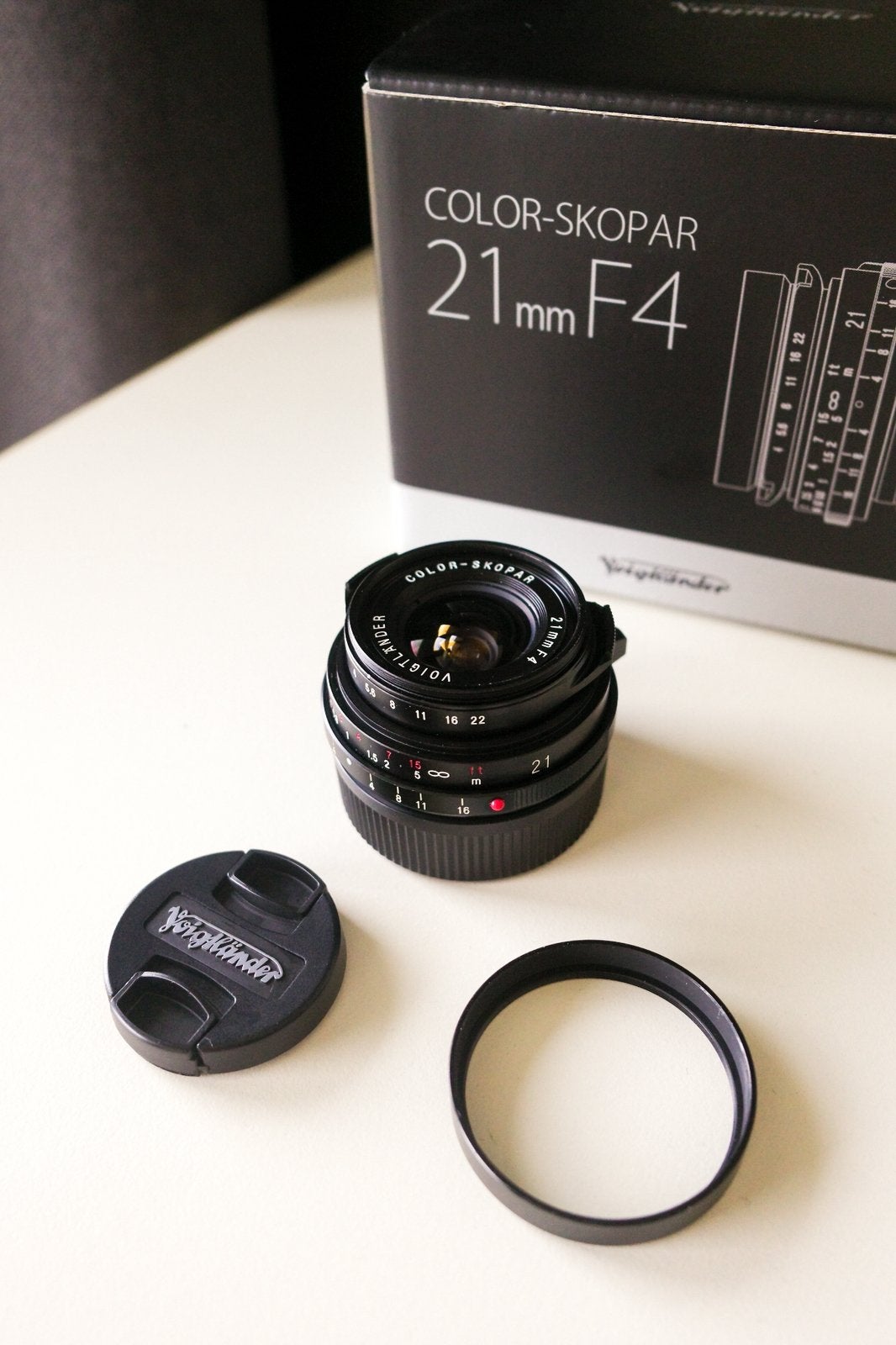 Voigtlander 21mm F4, 21 mm, Zo goed als nieuw, Voigtlander, Leica M-mount