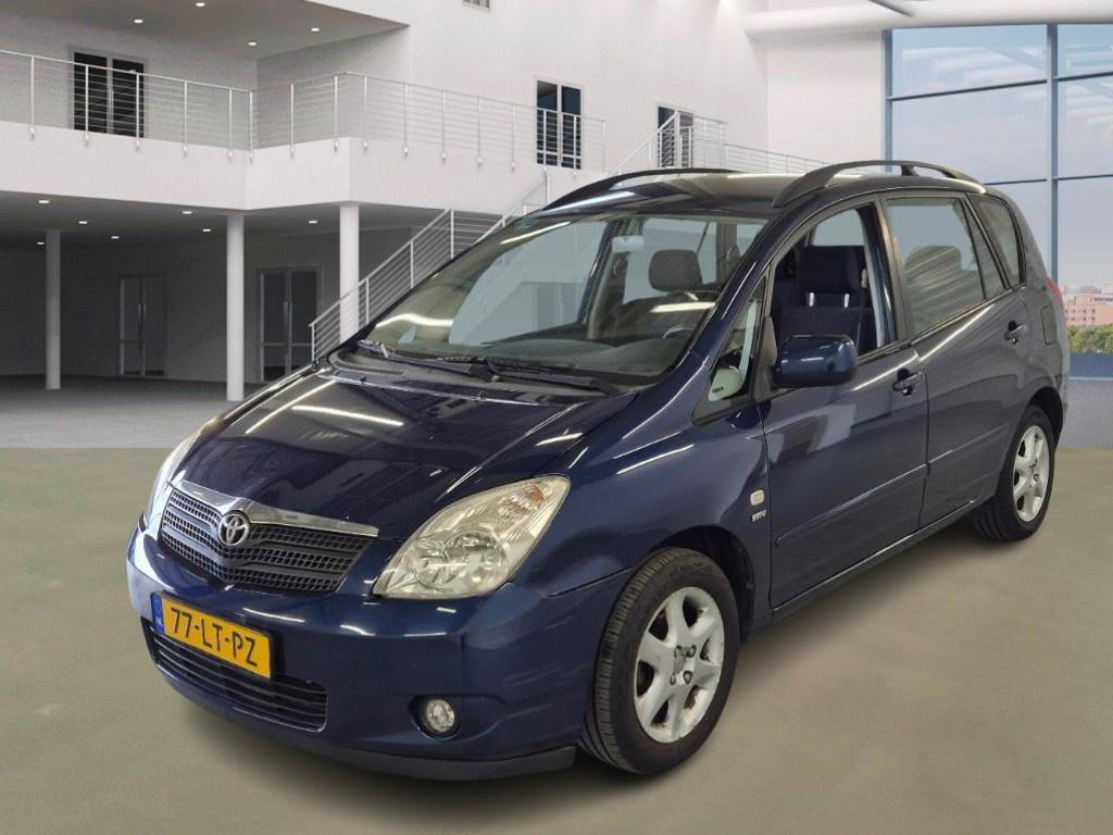 Toyota Corolla Verso 1.6 VVT-i Linea Luna/ VELGEN/ AIRCO, 450 kg, Gebruikt, 4 cilinders, Blauw