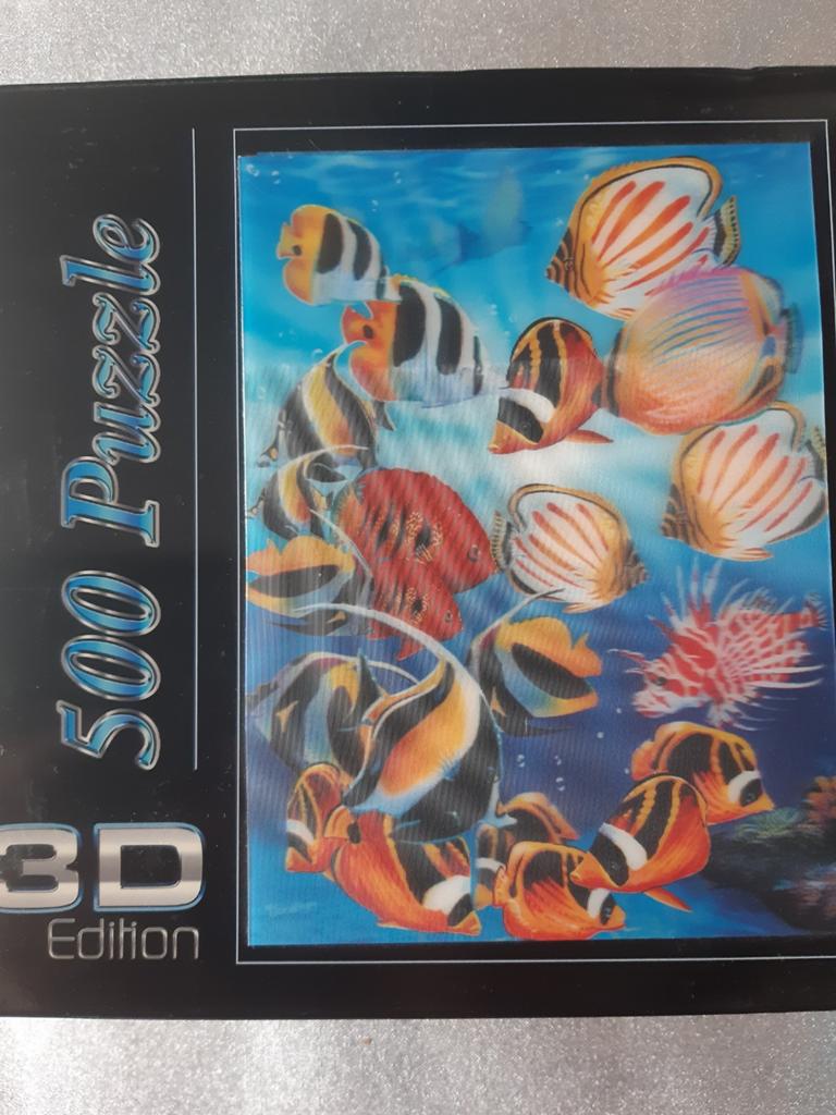 3D Puzzel Tropische Vissen - 500 Stukjes, Ophalen