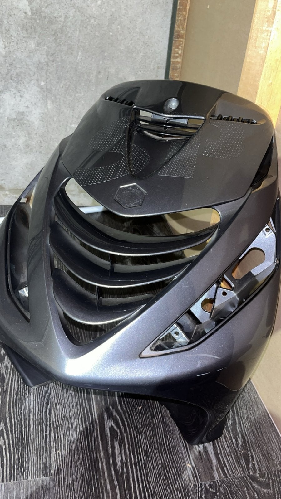 Sp kappenset Grijs zip, Ophalen of Verzenden, Zo goed als nieuw, Kap, Piaggio