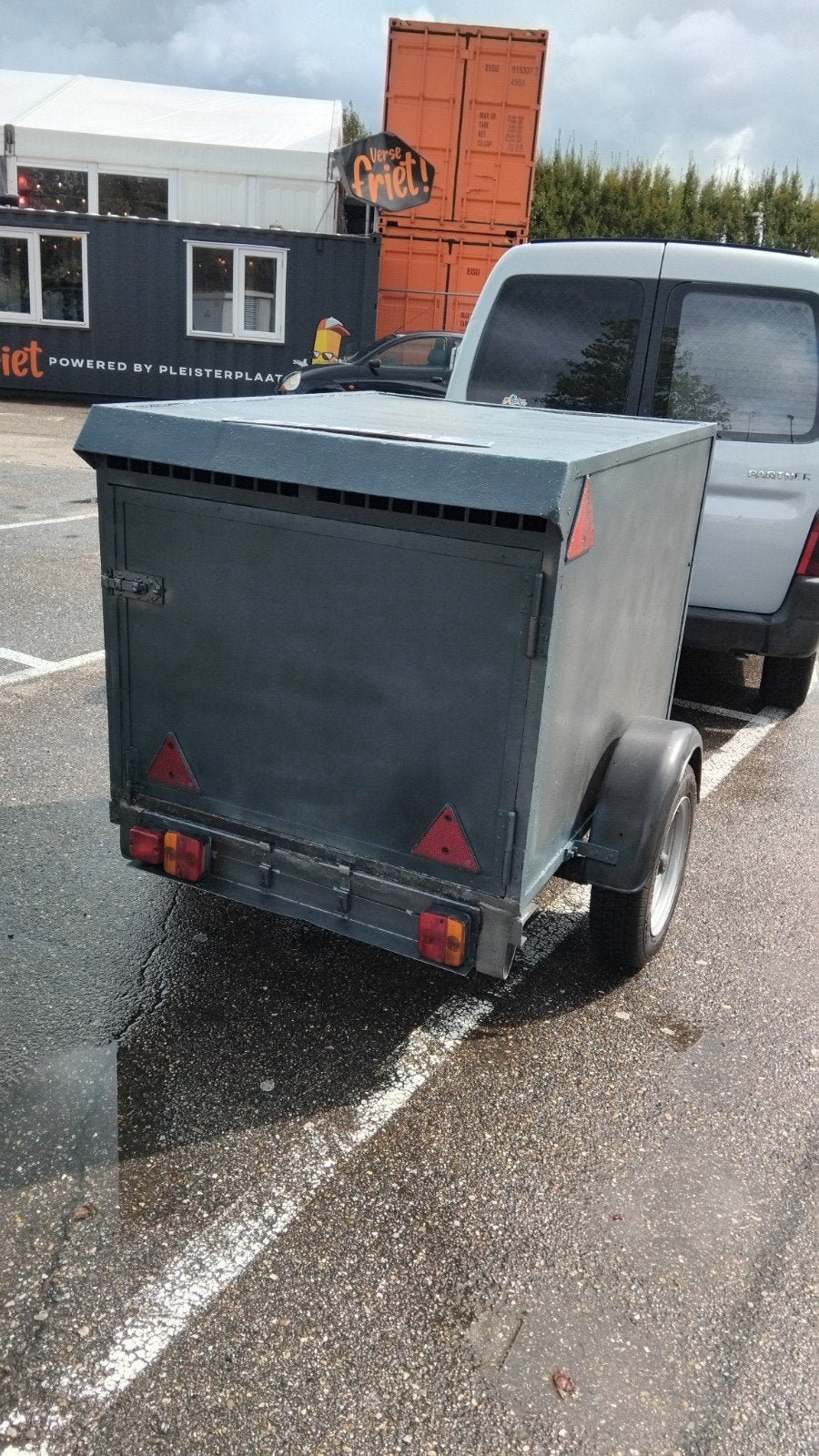 aanhanger/aanhangwagen, Ophalen, Gebruikt, Overige merken, Polyester