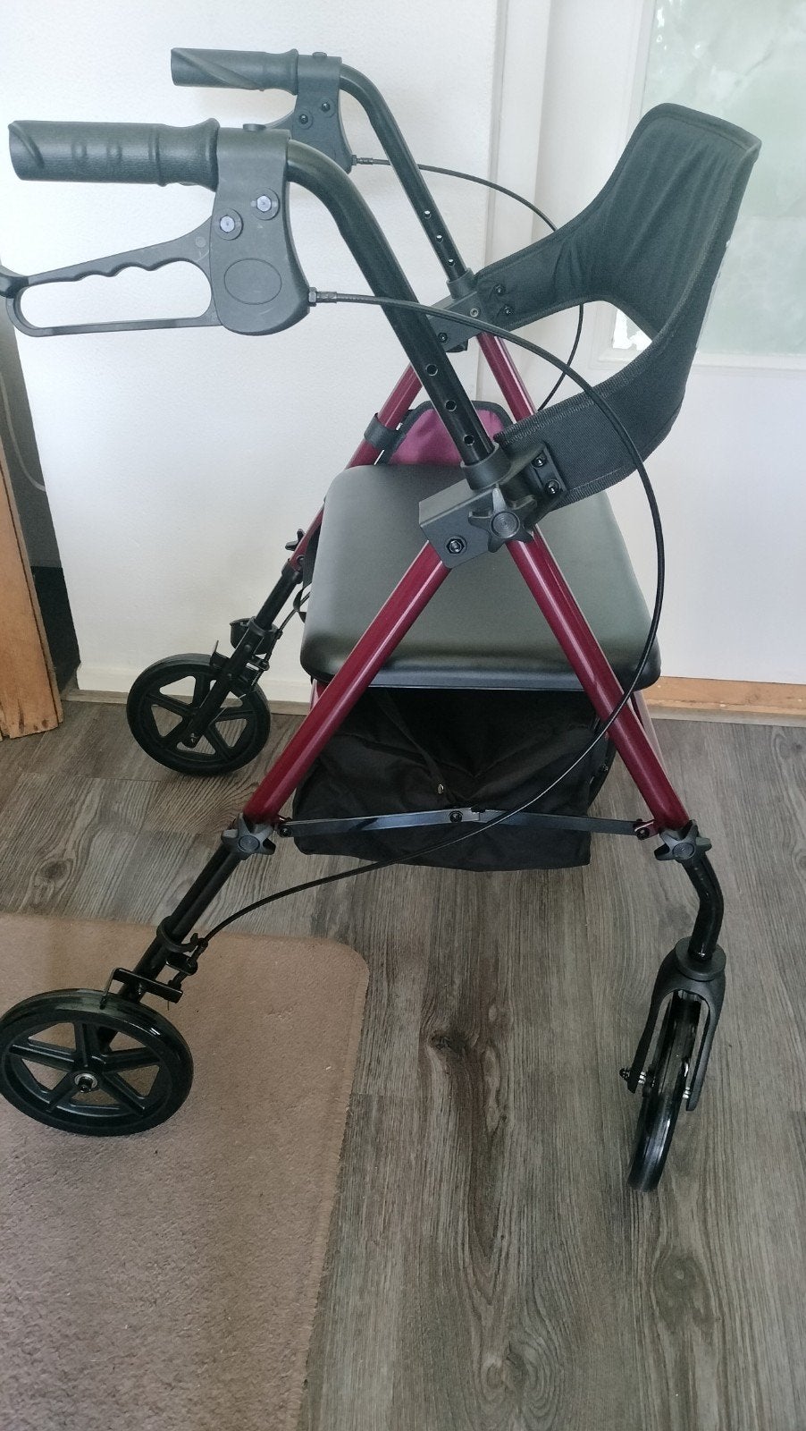 rollator 1x gebruikt, Ophalen, Zo goed als nieuw