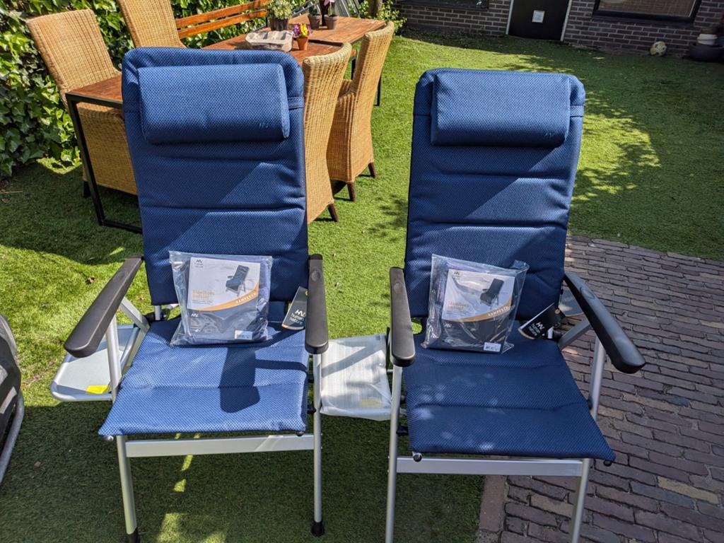2 Human Nature Verona campingstoelen van de ANWB, Caravans en Kamperen, Ophalen, Nieuw, Campingstoel