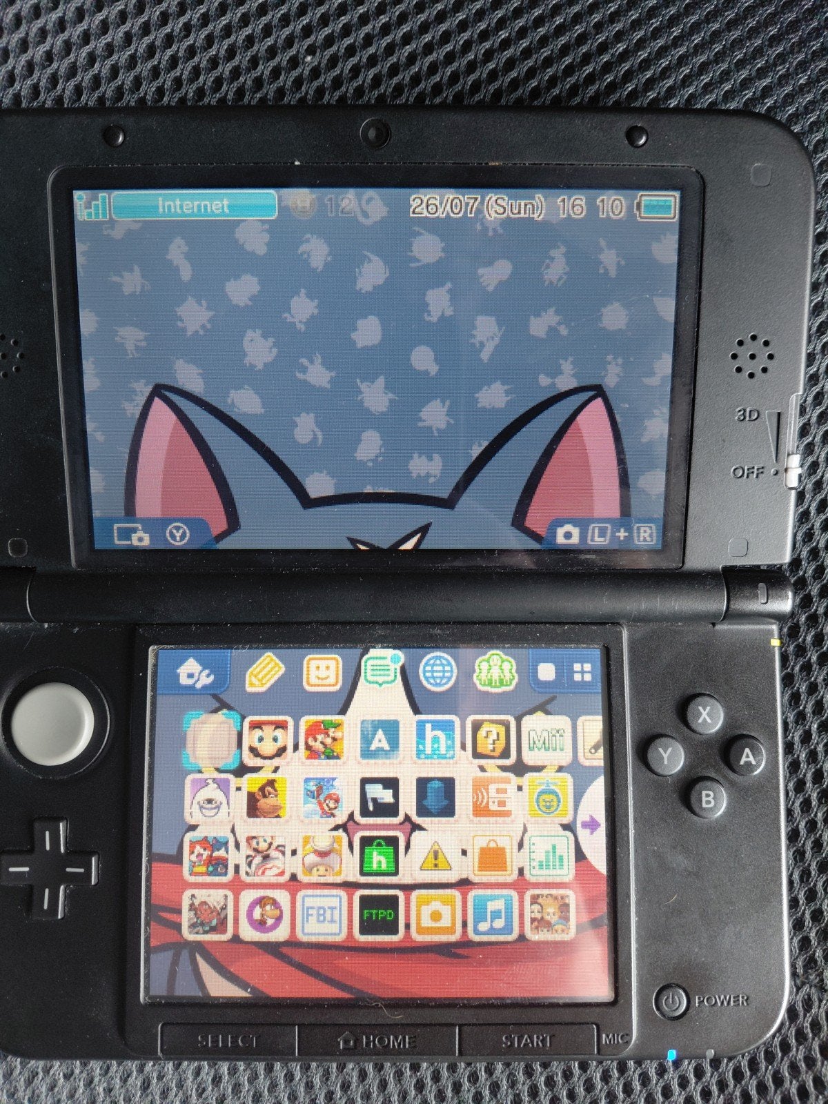 Nintendo 3ds met spellen! En 64 gb sd kaart, Ophalen of Verzenden, Zo goed als nieuw, Zwart, 3DS