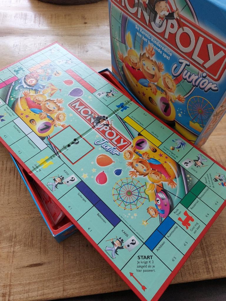Monopoly Junior, Ophalen of Verzenden, Zo goed als nieuw, Parker