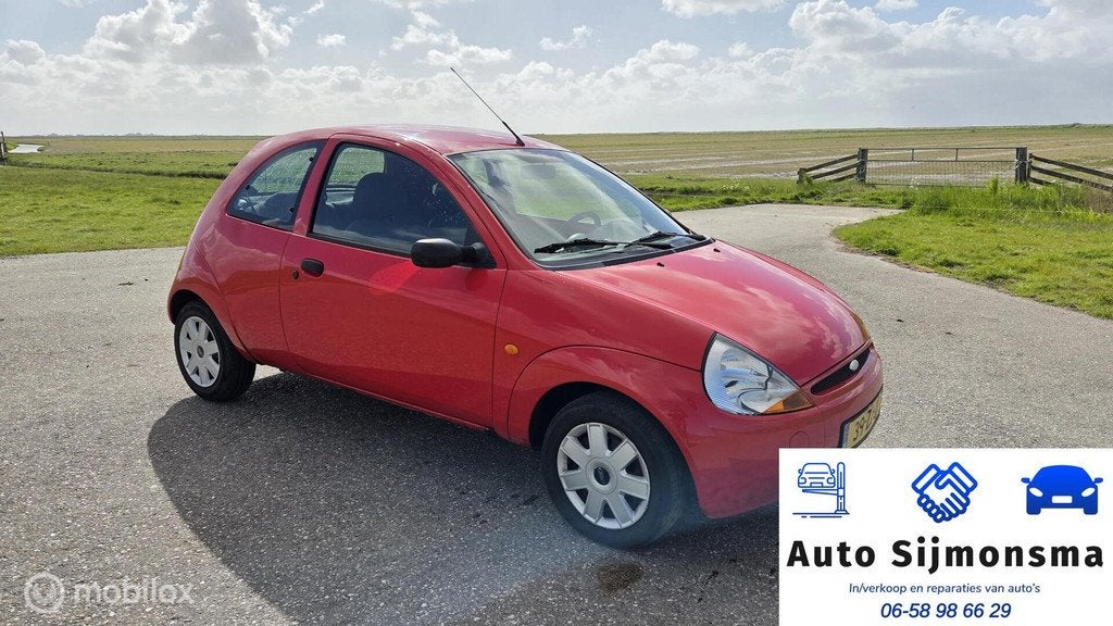 Ford Ka 1.3 Champion NIEUWE APK, Auto's, Ford, Voorwielaandrijving, 1299 cc, Gebruikt, 31 €/maand