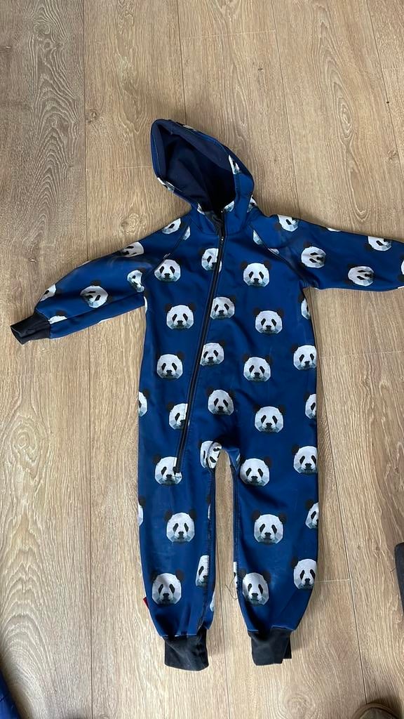 Ielm regen en windpak panda maat 104, Ophalen, Zo goed als nieuw, Jongen of Meisje, Jas
