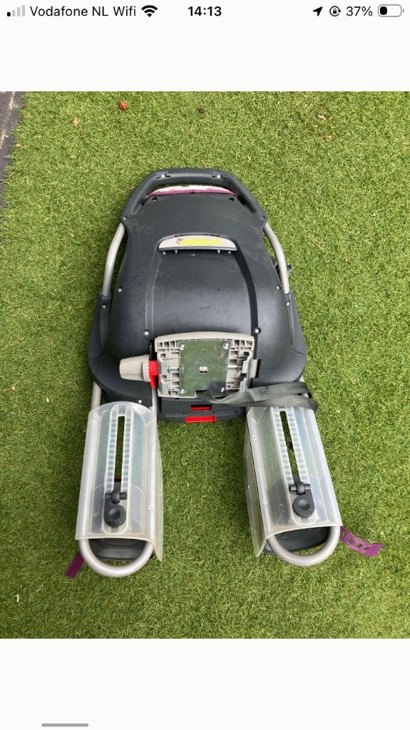 Qibbel fietsstoeltje voor achterop, Ophalen, Achterzitje, 9 t/m 36 kg, Qibbel