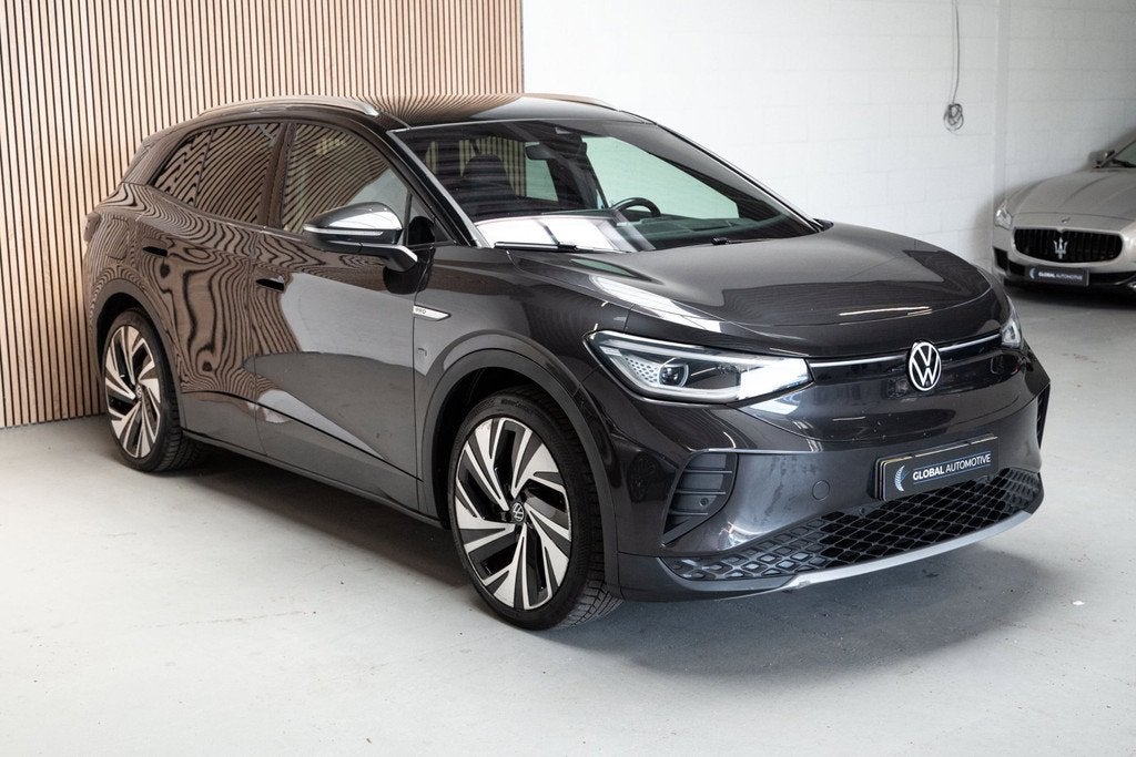 Volkswagen ID.4 Max 77 kWh - PRO - MEMORY - CAMERA, Auto's, Automaat, Achterwielaandrijving, Gebruikt, Zwart