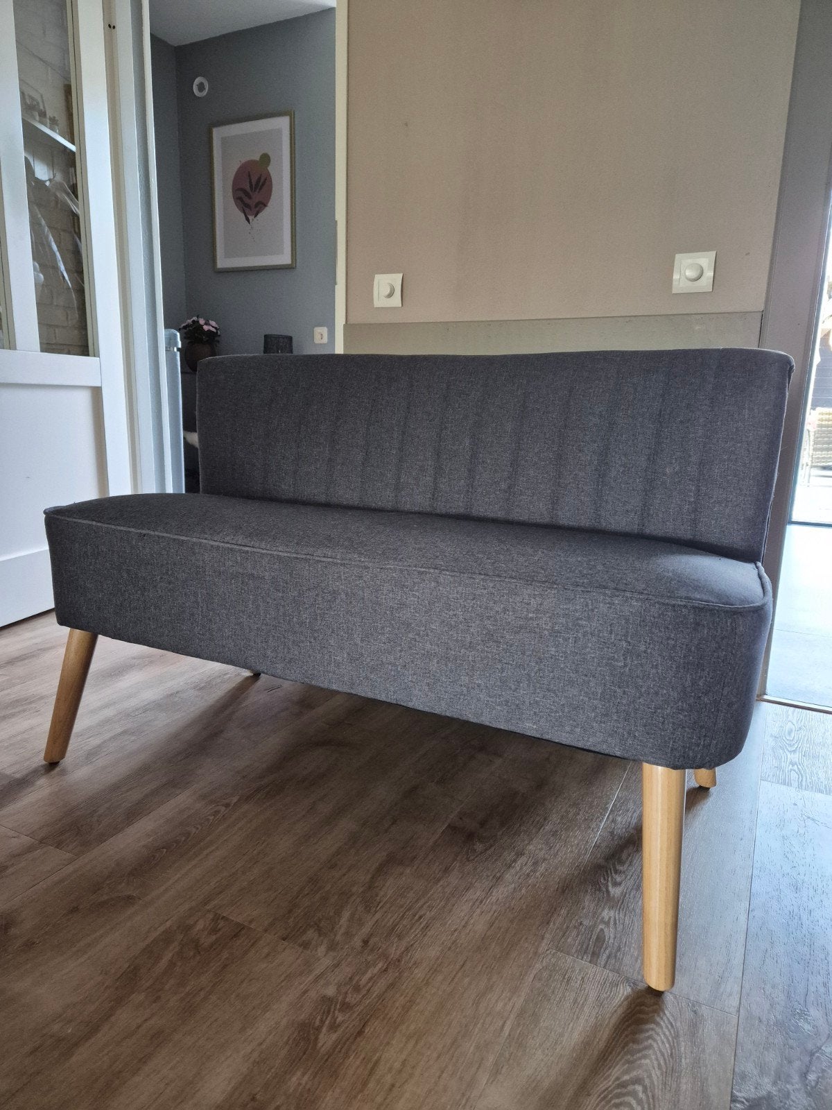 Bankje, Ophalen, Gebruikt, Minder dan 75 cm, Tweepersoons