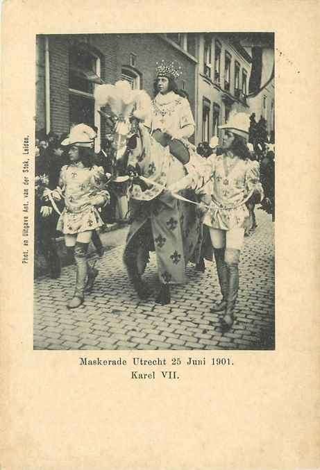 301-055-045 Utrecht Maskerade, Verzenden, Voor 1920, Utrecht