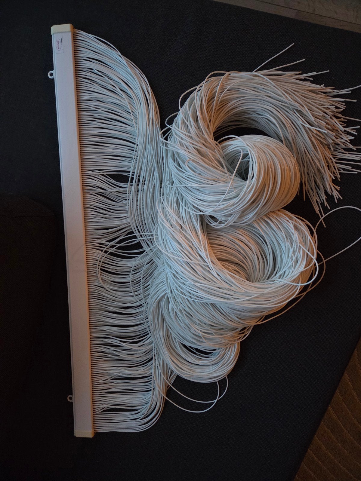 Wit vliegengordijn pvc ZGAN/ kwaliteit!, Doe-het-zelf en Verbouw, Deuren en Horren, Ophalen, Kunststof, 80 tot 100 cm, Hordeur