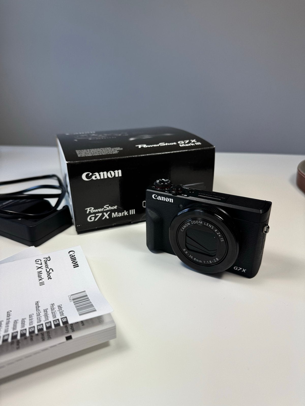 Canon PowerShot G7 X Mark III Compactcamera, Canon, Beeldstabilisatie, Ophalen of Verzenden, Zo goed als nieuw