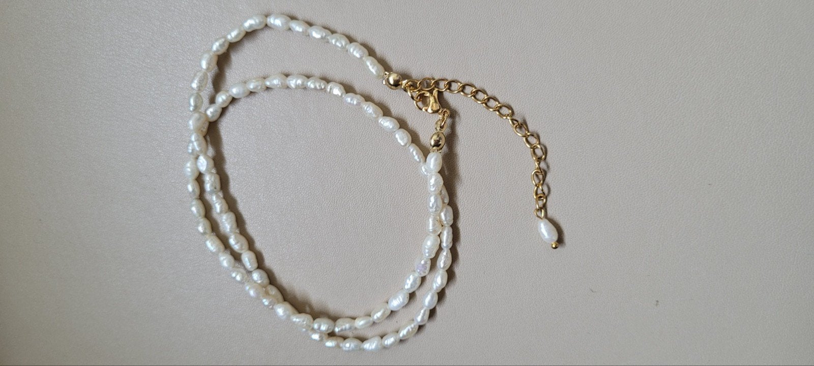 Parel ketting, Nieuw, Verstelbaar, Ophalen of Verzenden, Steen of Mineraal