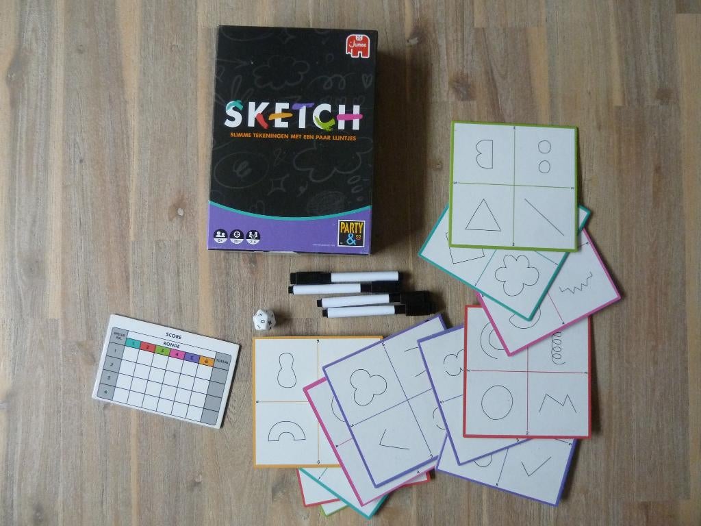 SKETCH spel, Ophalen, Gebruikt, Jumbo