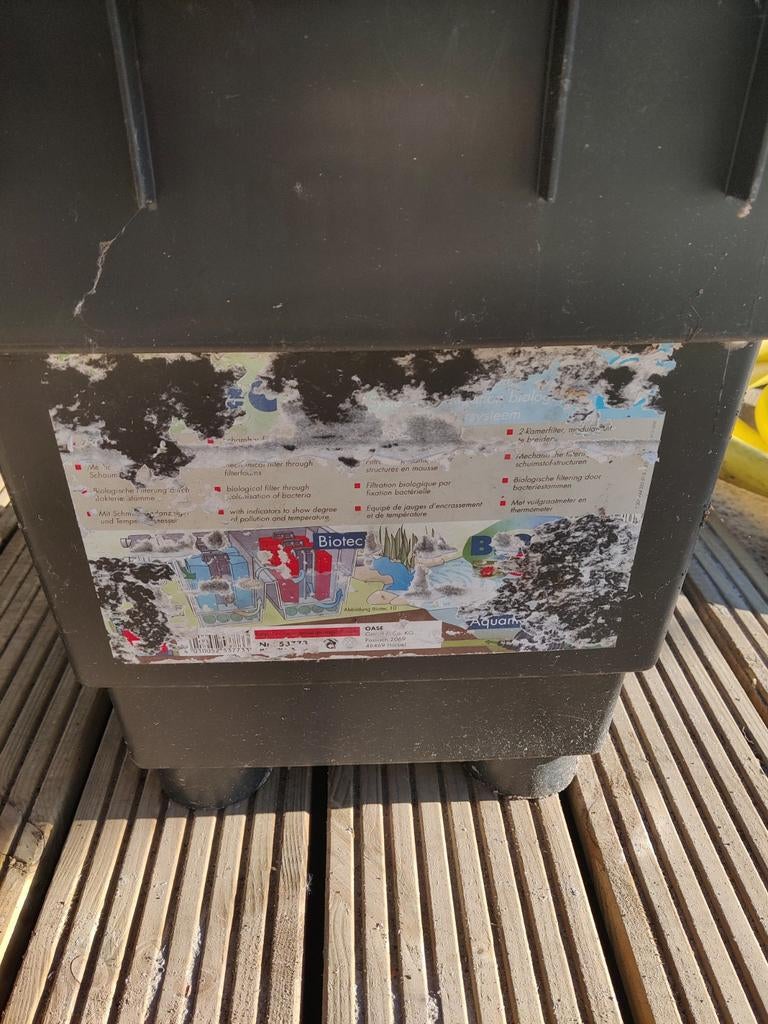 Complete vijverpomp en filterset - Oase Biotec, Ophalen, Gebruikt