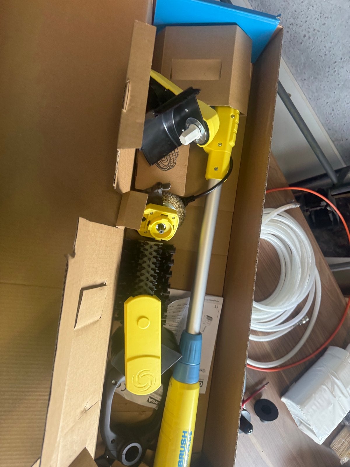 GLORIA MultiBrush speedcontrol PLUS - Terrasreiniger, Ophalen of Verzenden, Zo goed als nieuw, Overige soorten
