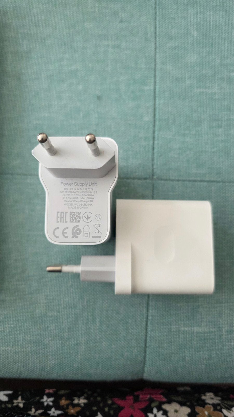 OnePlus Warp Charge 30W Snellader (2 stuks), Ophalen of Verzenden, Zo goed als nieuw, Overige merken, Snellader