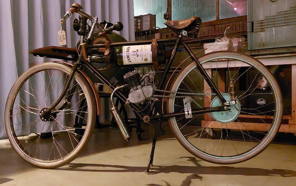 Gazelle Jameson Vintage Caferacer Mancave Eyecatcher Etalage, Ophalen, Gebruikt, Gazelle