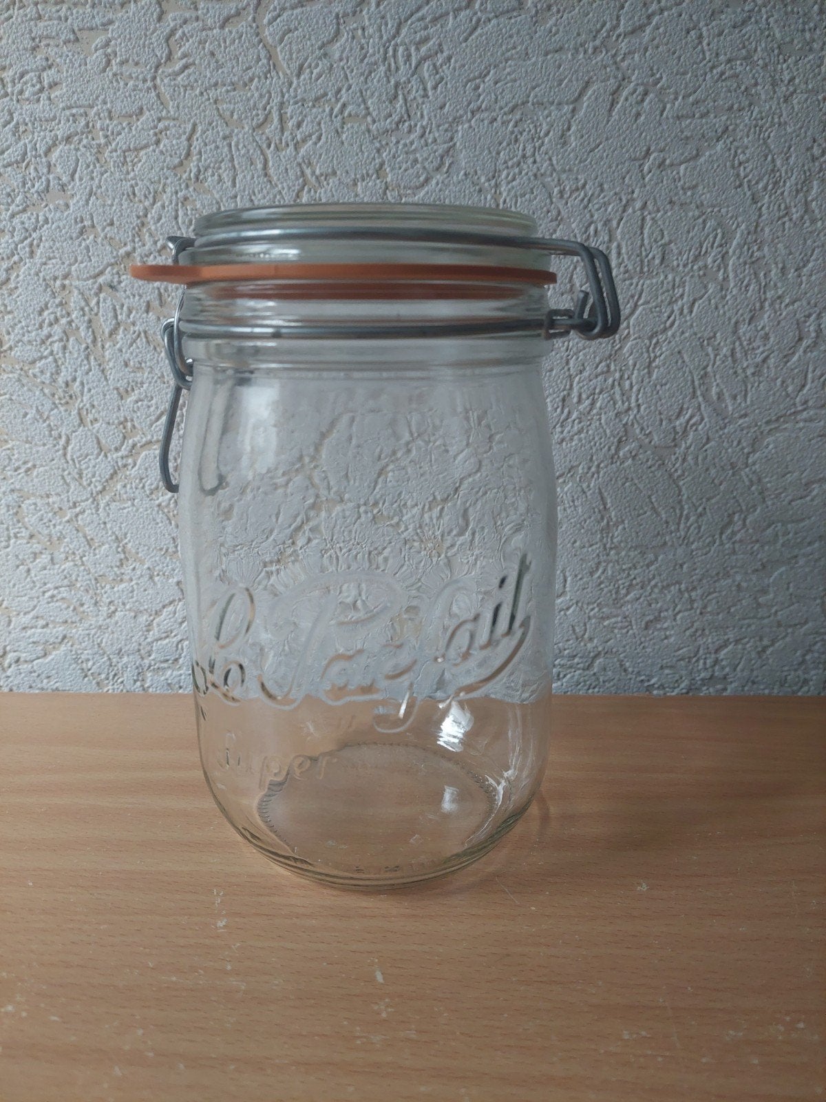 Weckpot Le Parfait met beugelsluiting, Glas, Nieuw, Ophalen of Verzenden, Voorraadpot