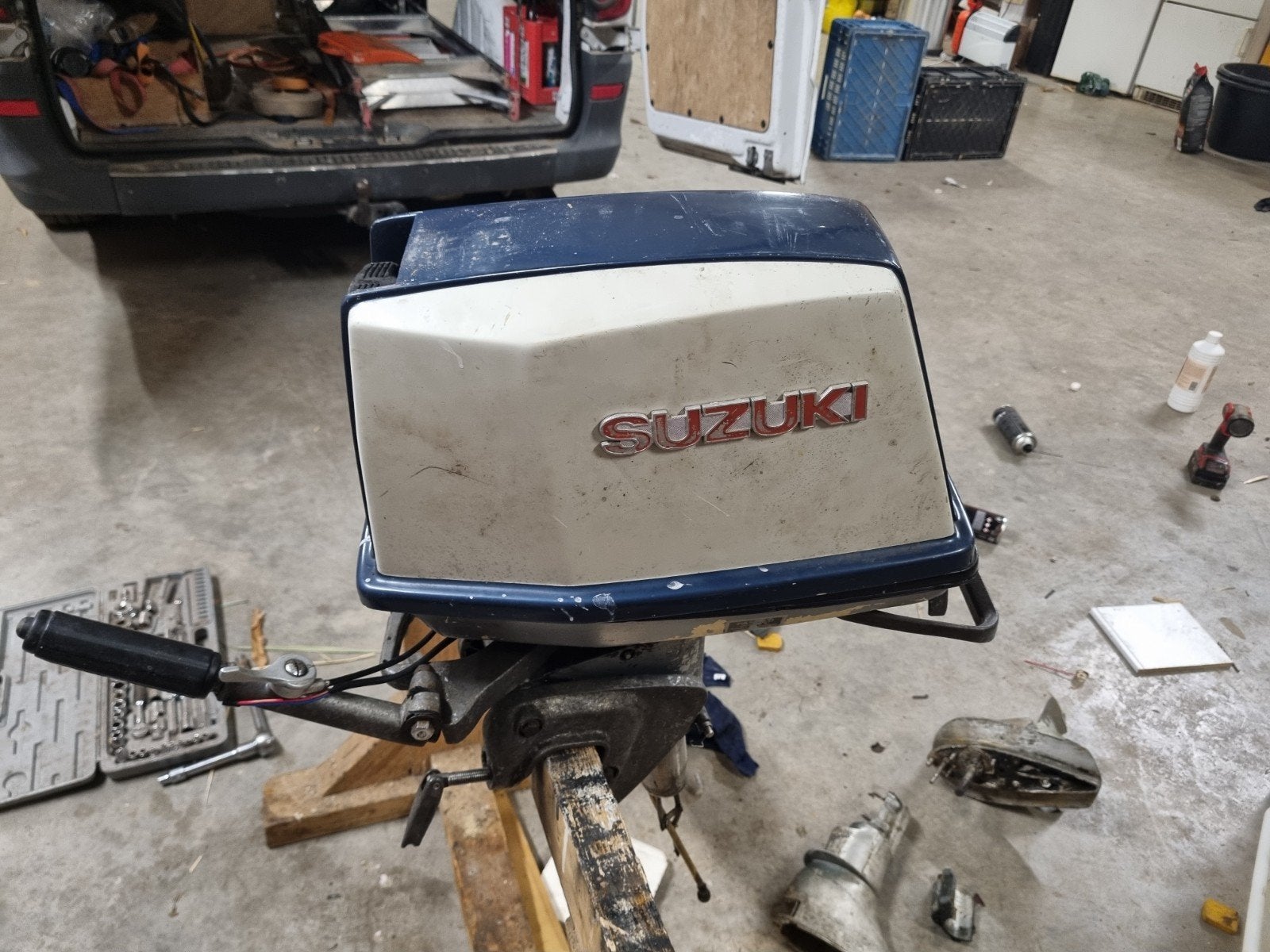 buitenboordmotor Suzuki DT8 8PK, Ophalen, Gebruikt, Motor en Techniek, Motorboot