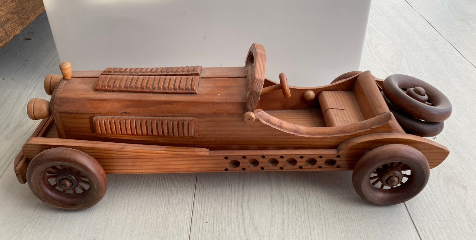 Houten oldtimer, Ophalen, Zo goed als nieuw, Auto, Overige merken