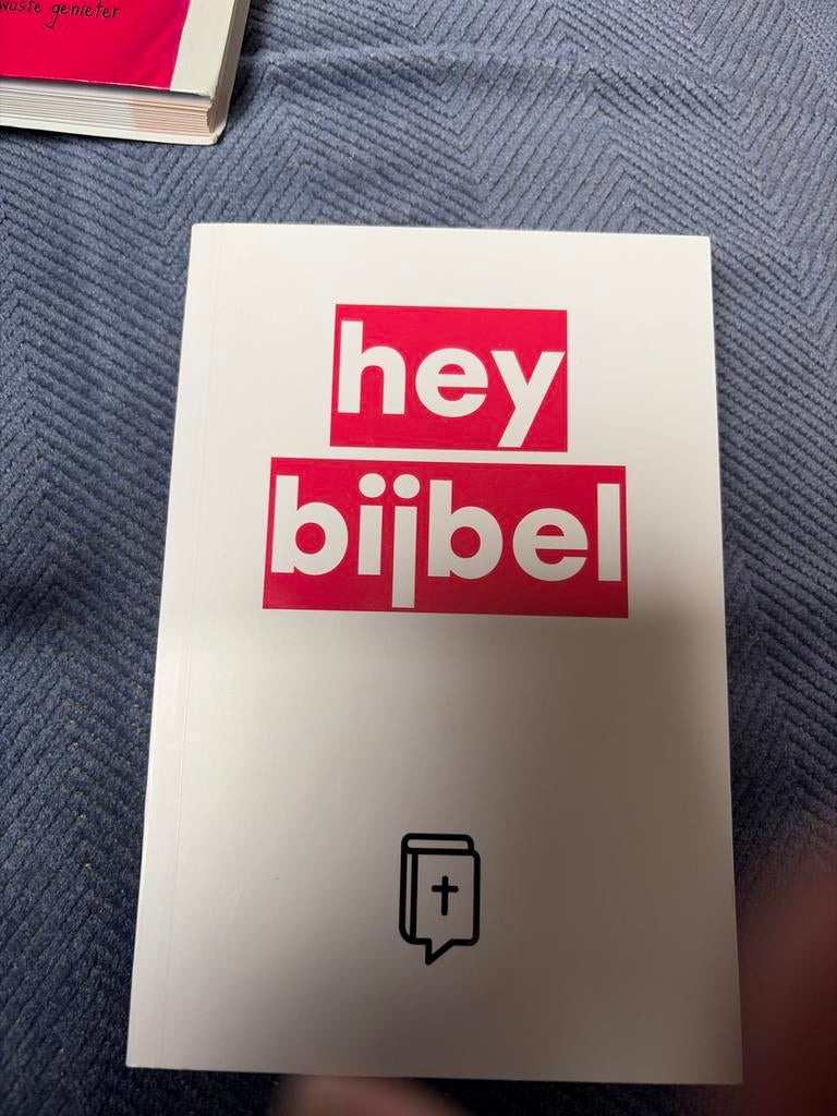 Hey Bijbel - Boek over de Bijbel, Ophalen of Verzenden, Zo goed als nieuw, Christendom | Katholiek