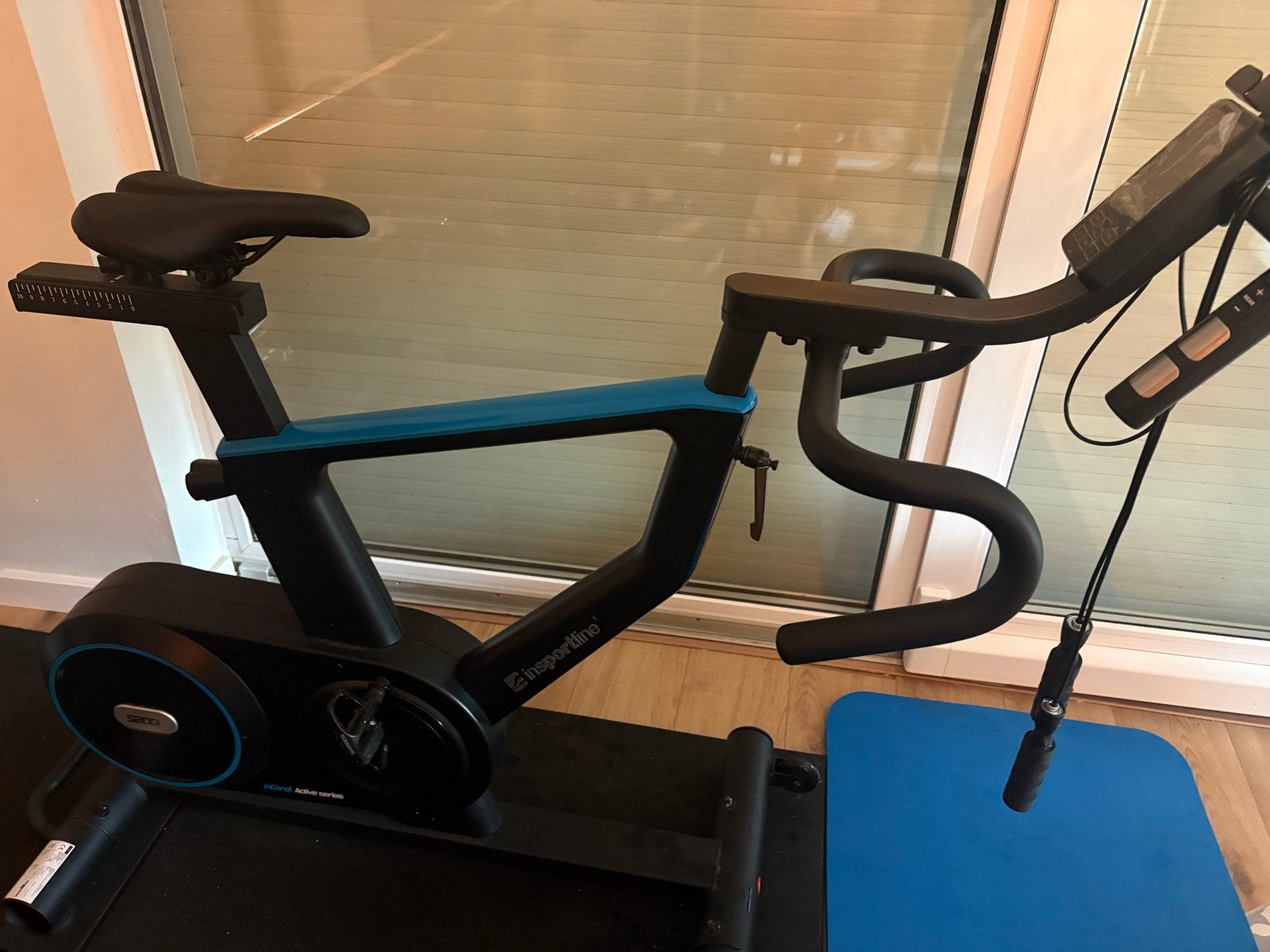 InSPORTline ActiveBike 2.0 Hometrainer - Zo goed als nieuw, Ophalen, Spinningfiets, Zo goed als nieuw, Metaal