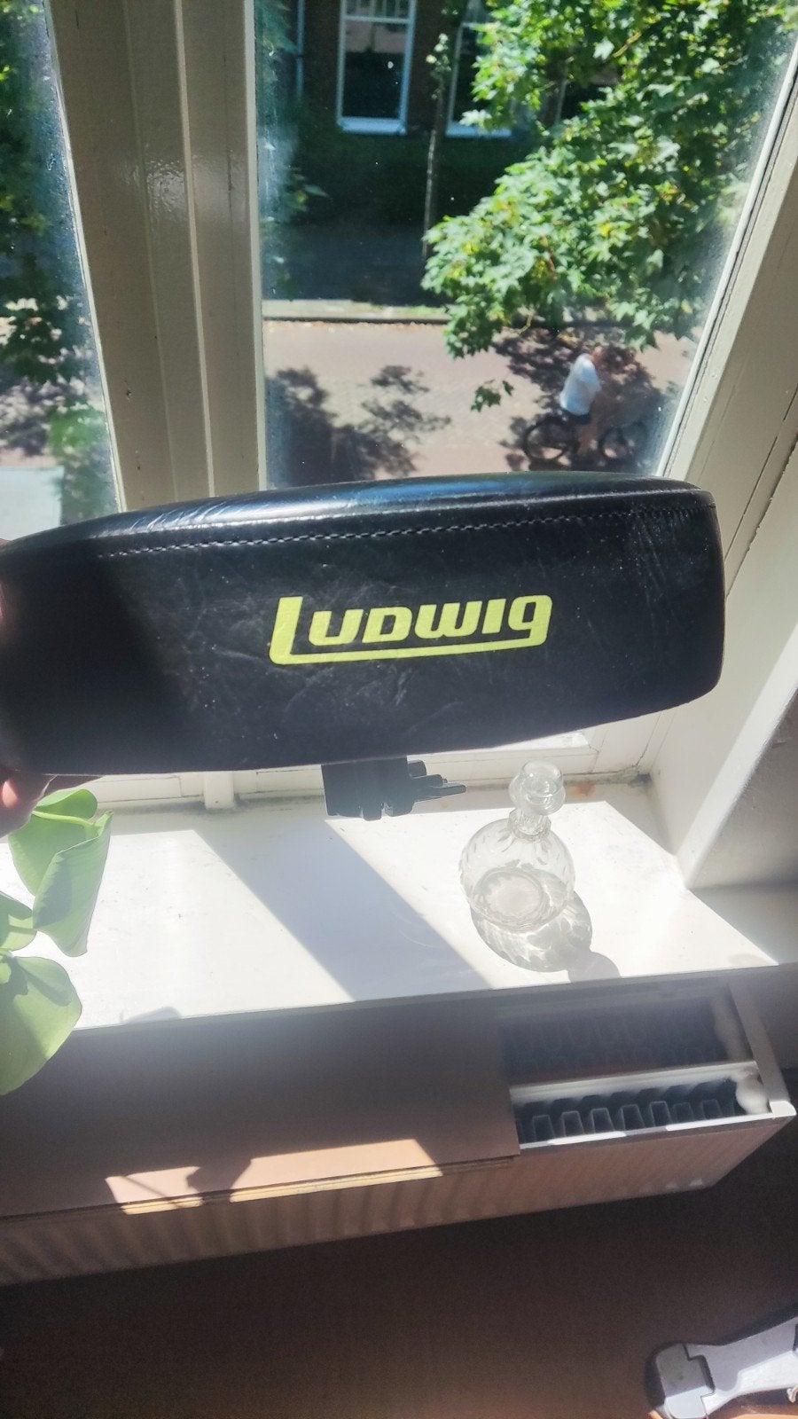 Ludwig drumkruk zitvlak - Zwart, Muziek en Instrumenten, Drumstellen en Slagwerk, Ophalen of Verzenden, Gebruikt, Ludwig