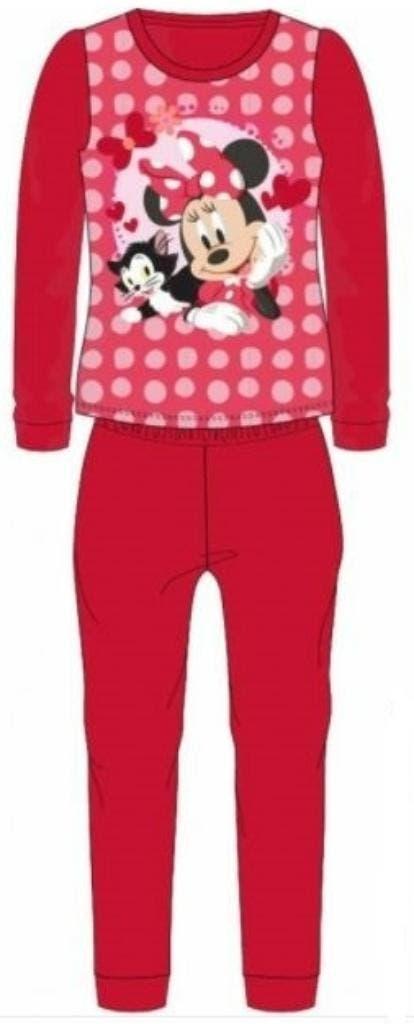 Minnie Mouse Fleece Pyjama Rood - Maat 92 - Disney, Nacht- of Onderkleding, Meisje, Minnie Mouse, Nieuw