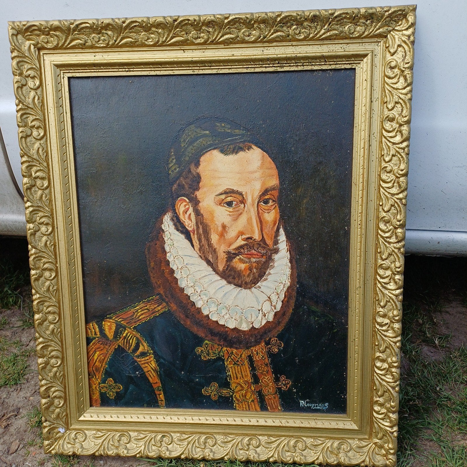 Schilderij Willem van Oranje in Gouden Lijst, Verzenden