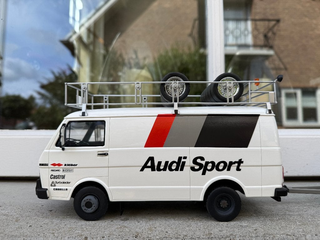1:18 Volkswagen LT35 + Audi LWB Rallye Set Otto Models OT418, 2, rue de l'écusson, Zone commerciale Oxygène Sud, Josselin, 56120, FR