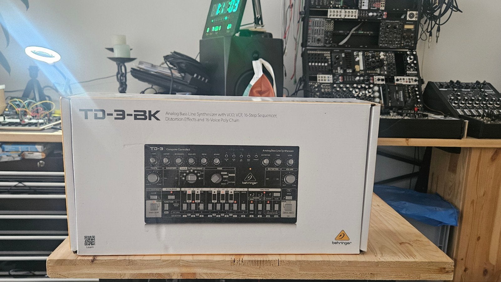 Behringer TD-3-BK Acid Bassline Synthesizer - Nieuw in doos, Muziek en Instrumenten, Synthesizers, Ophalen of Verzenden, Nieuw