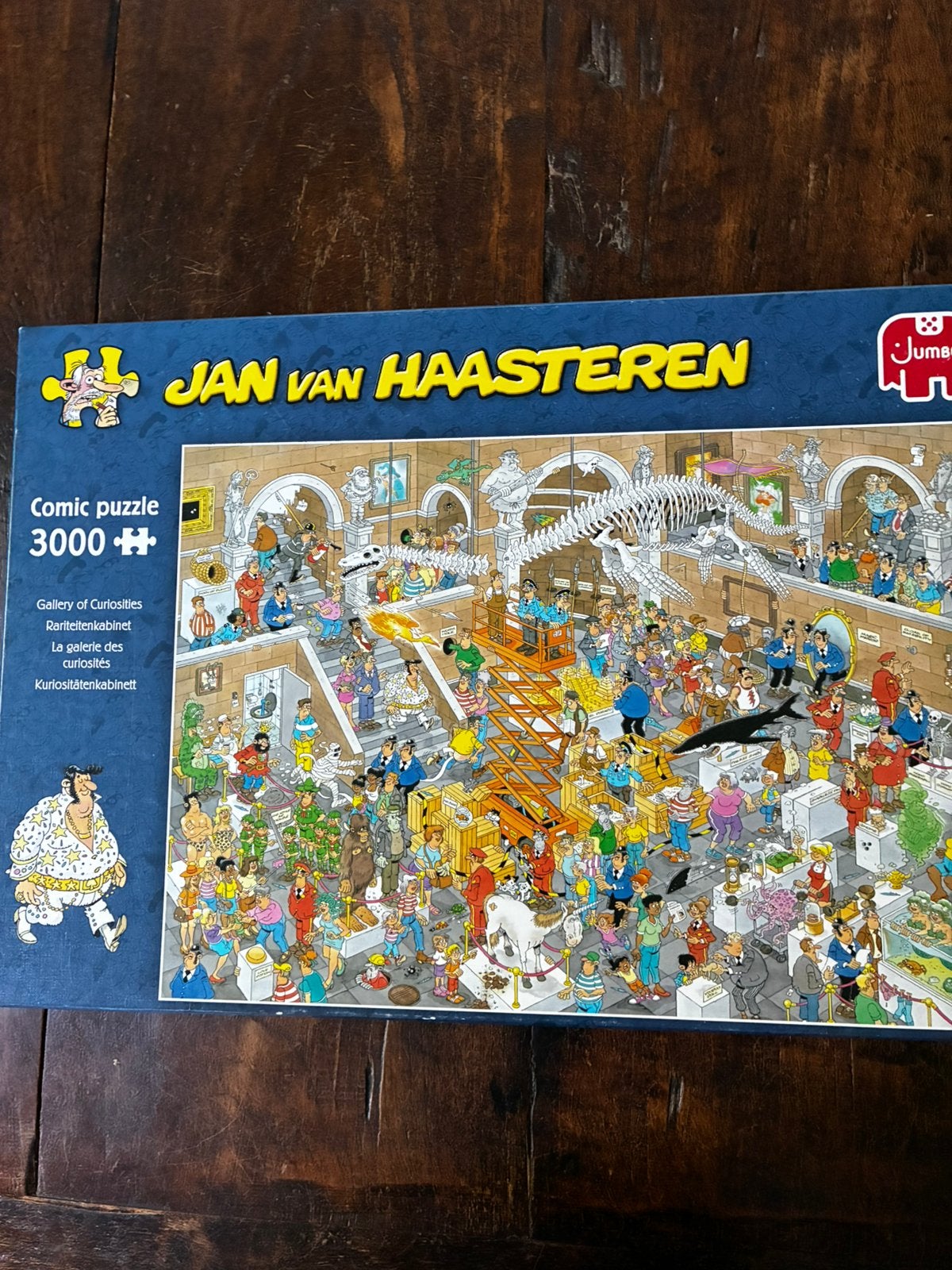 Jan van Haasteren puzzel Rariteitenkabinet 3000 stukjes, Ophalen, Meer dan 1500 stukjes, Zo goed als nieuw