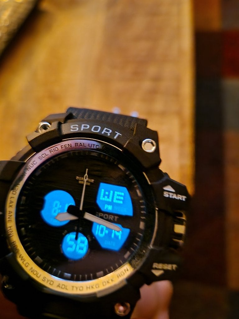nieuw horloge, Overige merken, Kunststof, Polshorloge, Nieuw