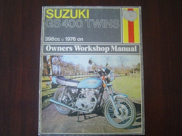 Suzuki GS400 twins 1976 - 1978 werkplaatsboek manual GS 400, Motoren, Ophalen of Verzenden, Suzuki
