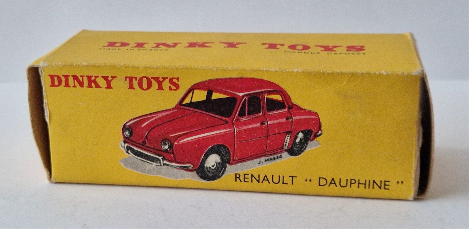 Dinky Toys 24E Renault Dauphine (Empty Box), Hobby en Vrije tijd, Modelauto's | 1:43, Verzenden, Gebruikt, Auto, Dinky Toys