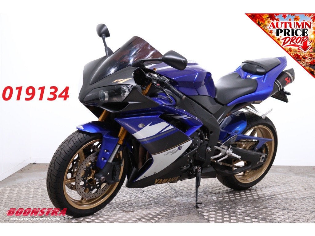 Yamaha YZF-R1 Akrapovic (bj 2009), Dopplerlaan 4
9207HC  DRACHTEN, NL, Boonstra Schadevoertuigen, Super Sport, Meer dan 35 kW