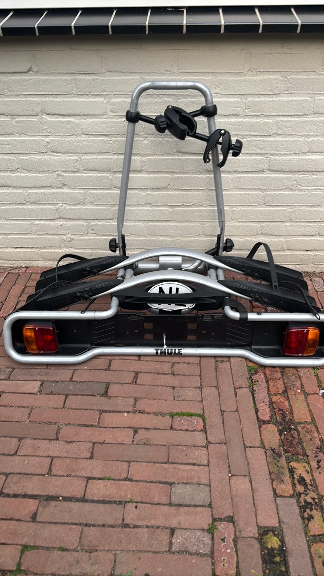 Fietsendrager Thule, Ophalen, Gebruikt, 2 fietsen, Trekhaakdrager