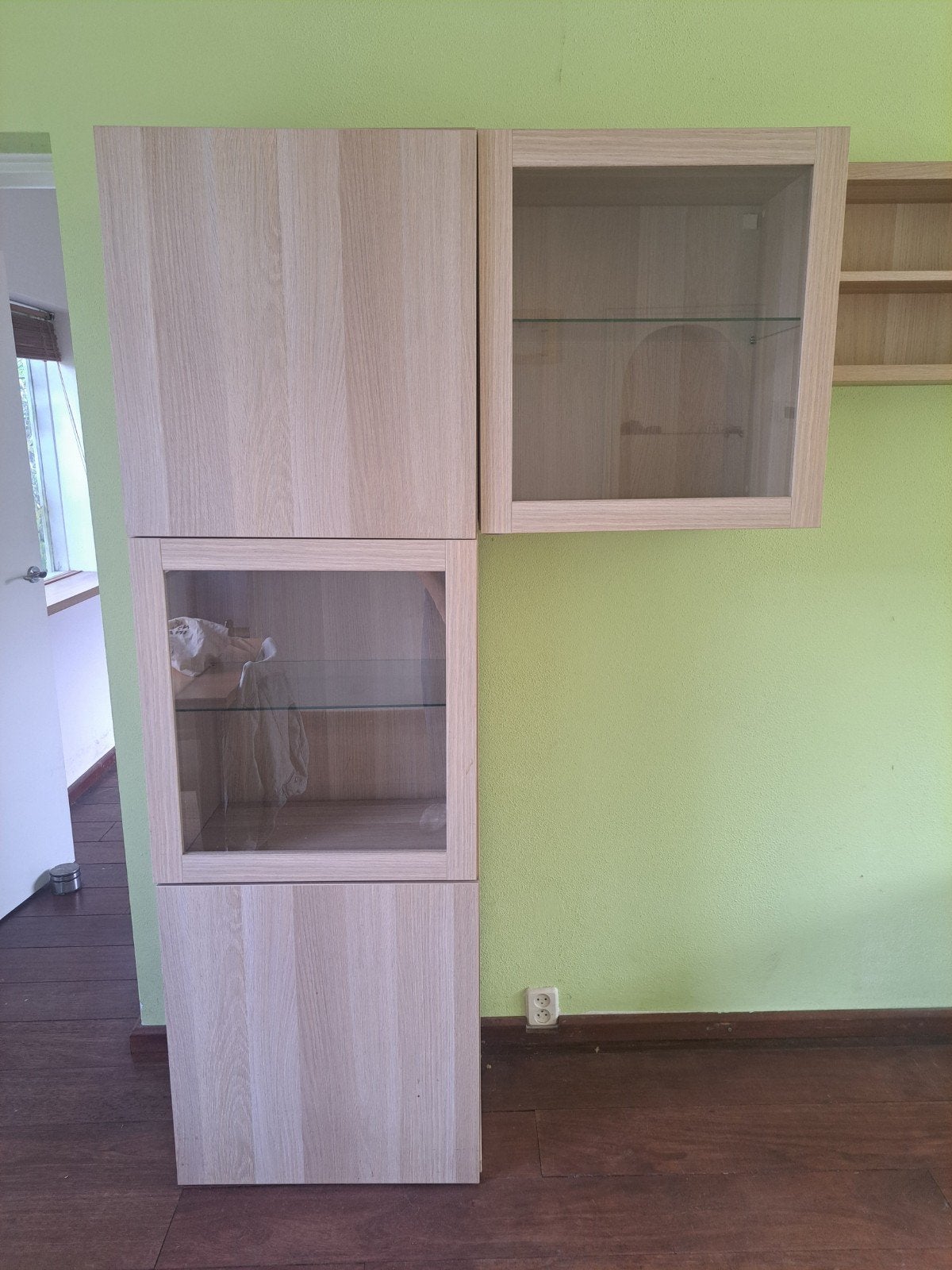 IKEA kasten combi eik, Huis en Inrichting, Ophalen, Gebruikt