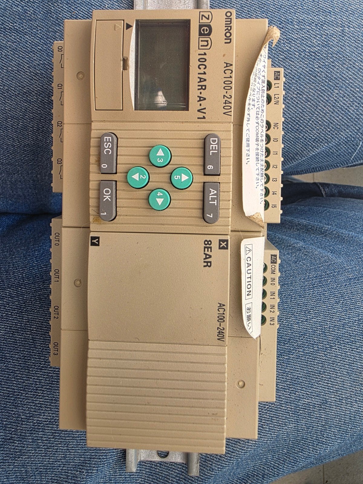 Omron ZEN-10C1AR-A-V1 CPU Unit met ZEN-8EAR I/O Unit, Ophalen of Verzenden
