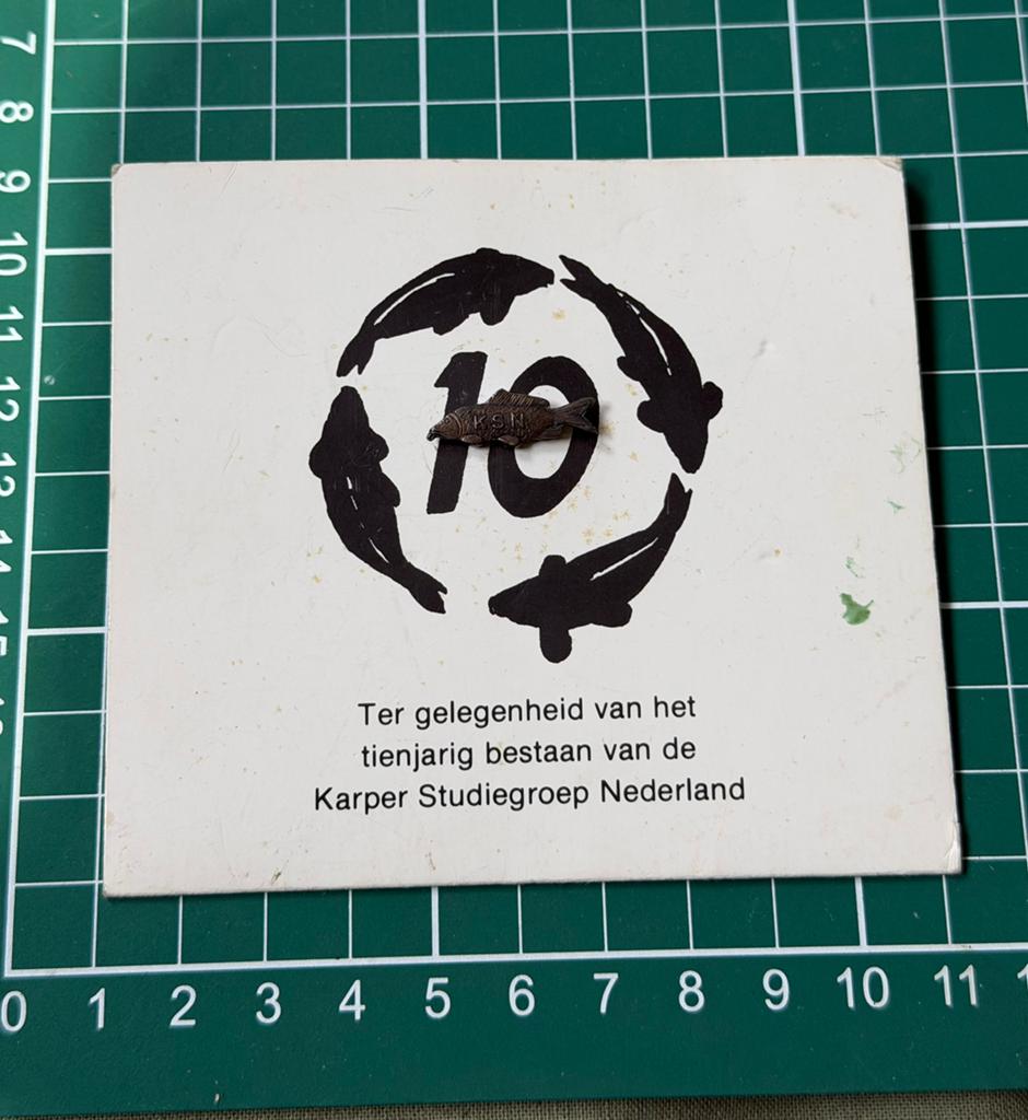 Pin KSN 10 jarig bestaan., Watersport en Boten, Ophalen of Verzenden, Zo goed als nieuw, Overige typen