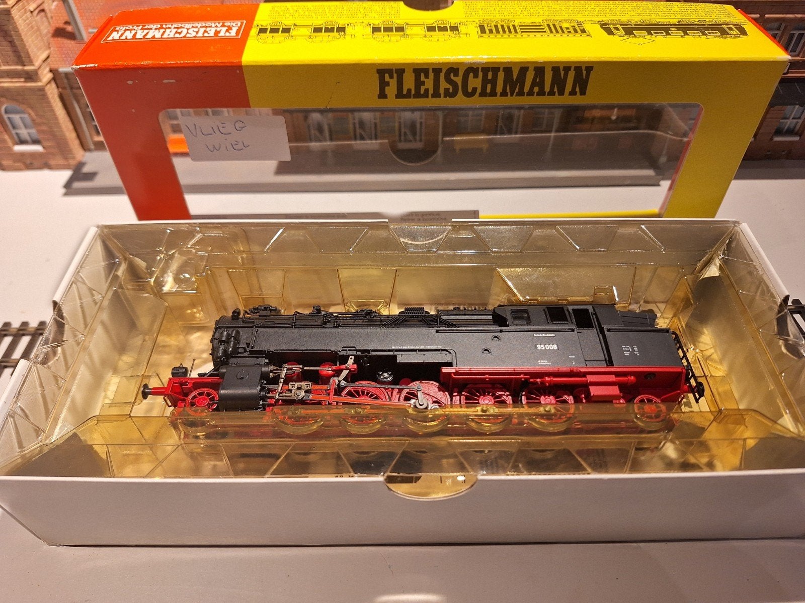 Fleischmann 4055  BR 95008, Fleischmann, Ophalen of Verzenden, Zo goed als nieuw, Analoog