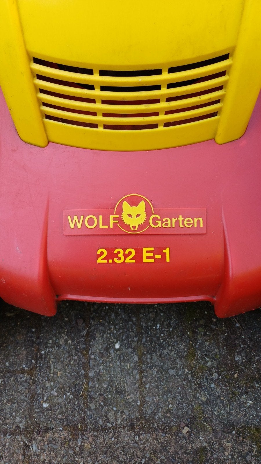 Wolf Garten 2.32 elektrische grasmaaier, Ophalen, Gebruikt