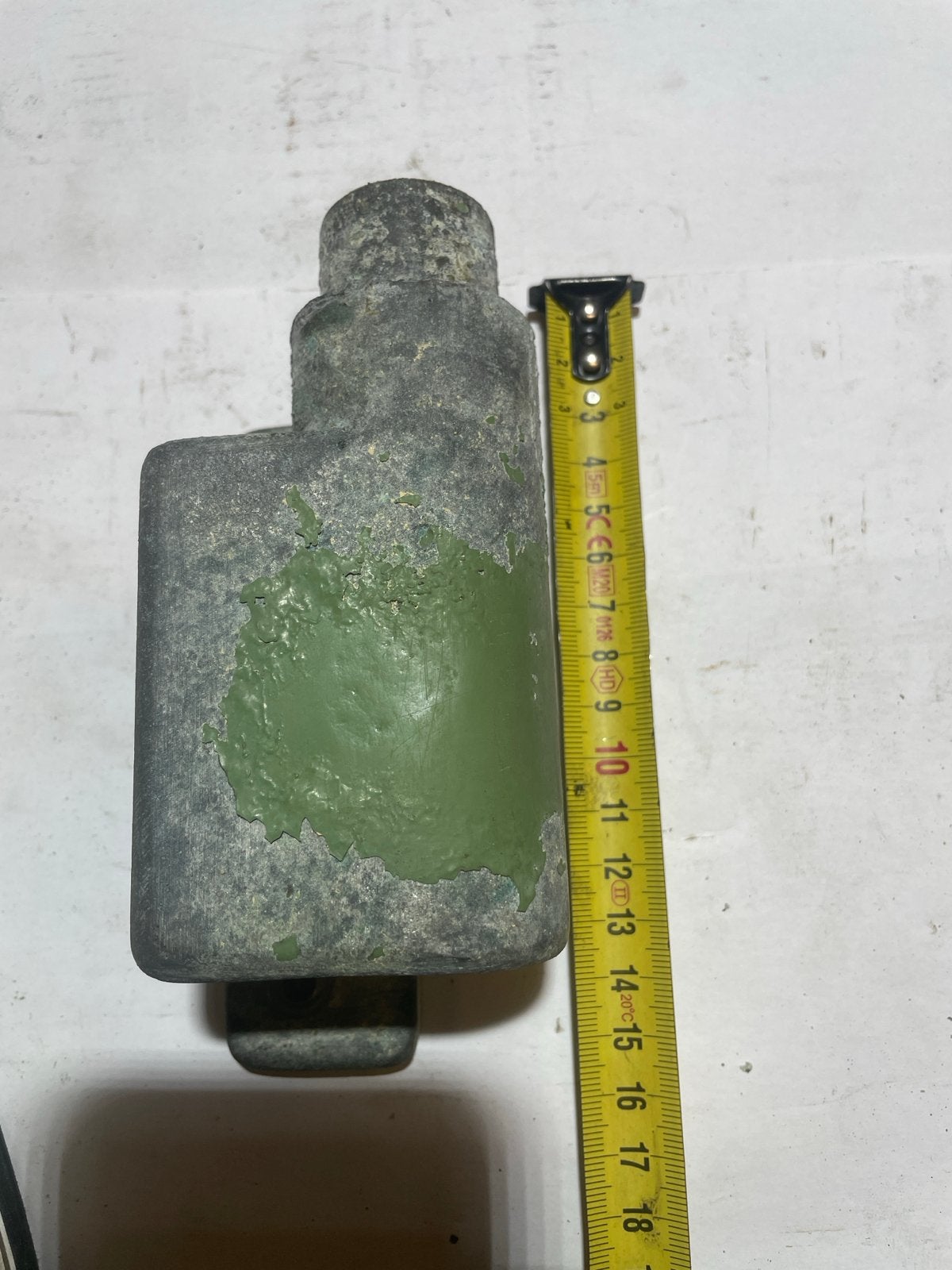 Gegoten metalen onderdeel voor Deckel machine (ca. 14 cm), Ophalen, Gebruikt, Elektrisch, Overige soorten