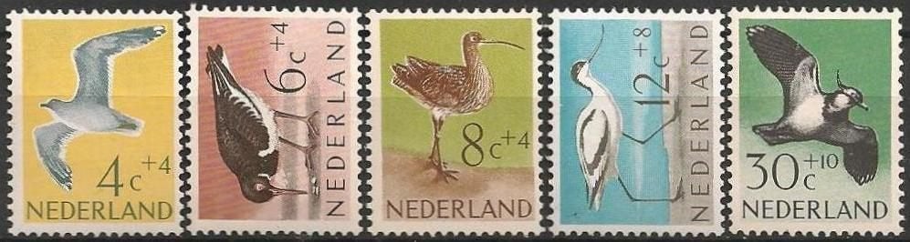 Zomer vogel serie 752 - 756 XXX.  ADV. no.33 K., Verzenden, Na 1940, Postfris