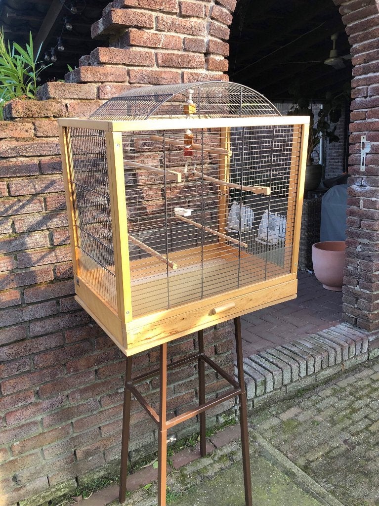 Vogelkooi, Dieren en Toebehoren, Ophalen, Gebruikt, Metaal, Vogelkooi