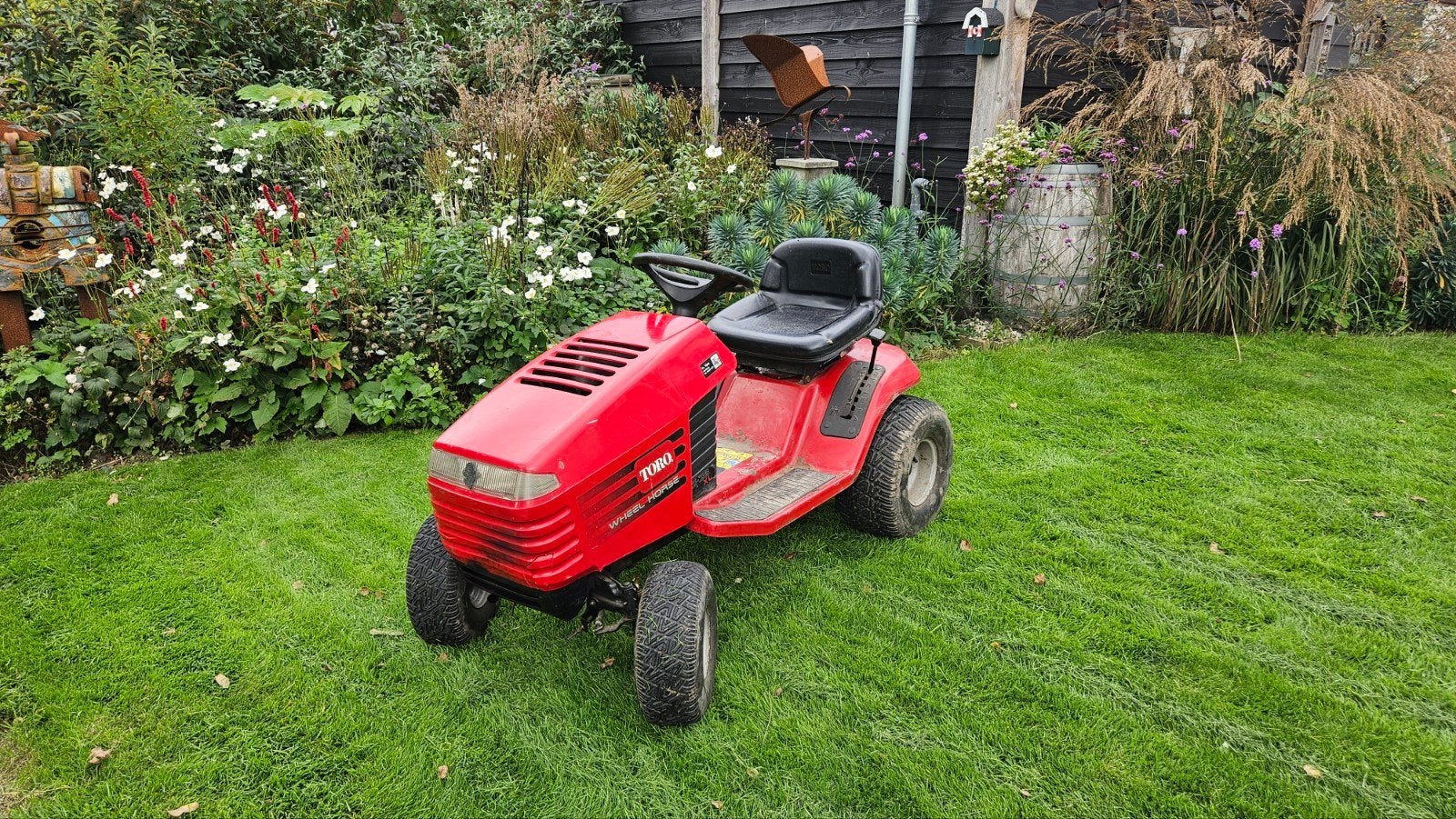 tuintrekker toro, Tuin en Terras, Ophalen, Gebruikt, TORO WHEELHORSE, Elektrische starter